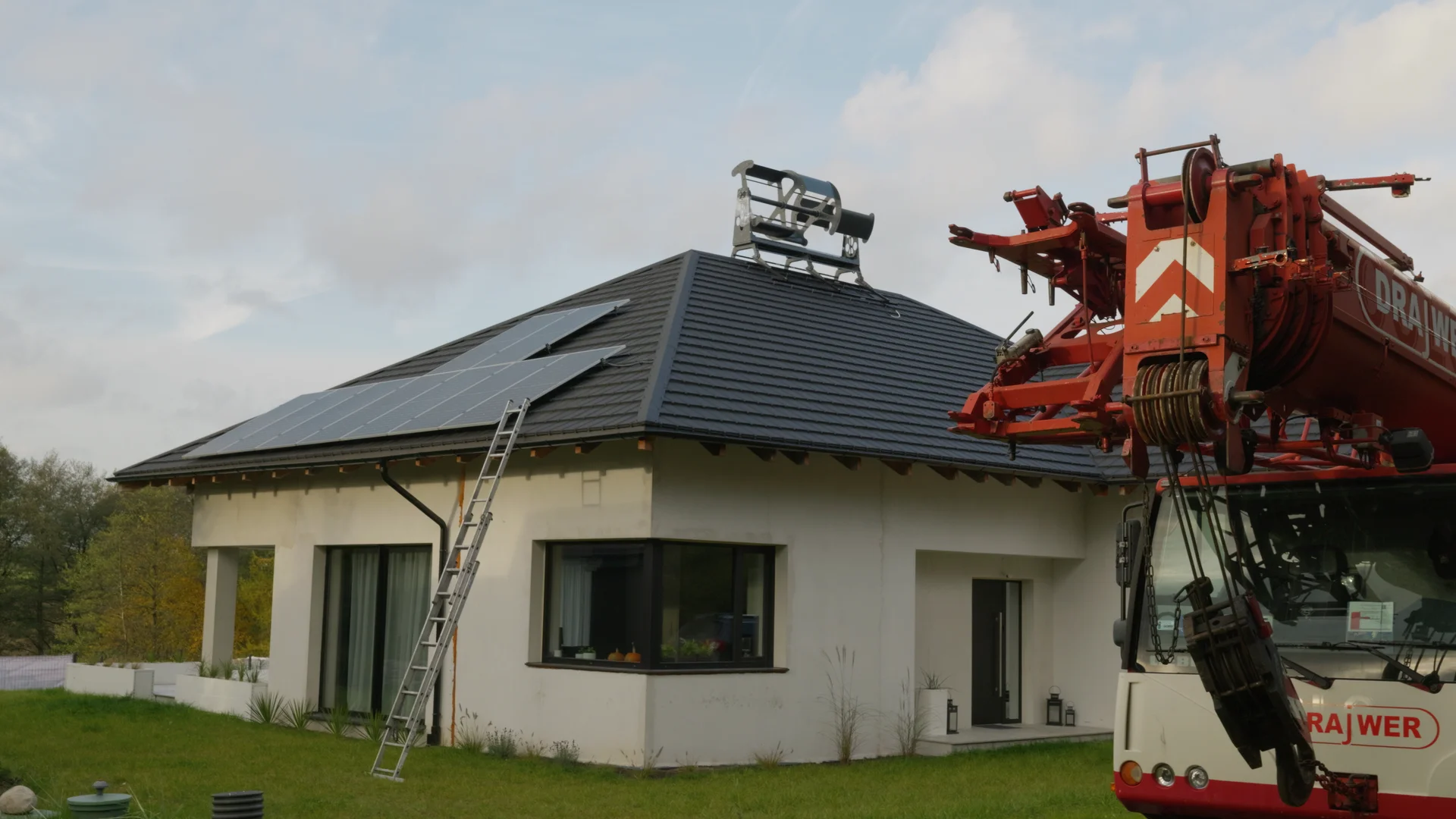 Zdjęcie z pracy zespołu WINNER WIND przy turbinie WINNER 3.0